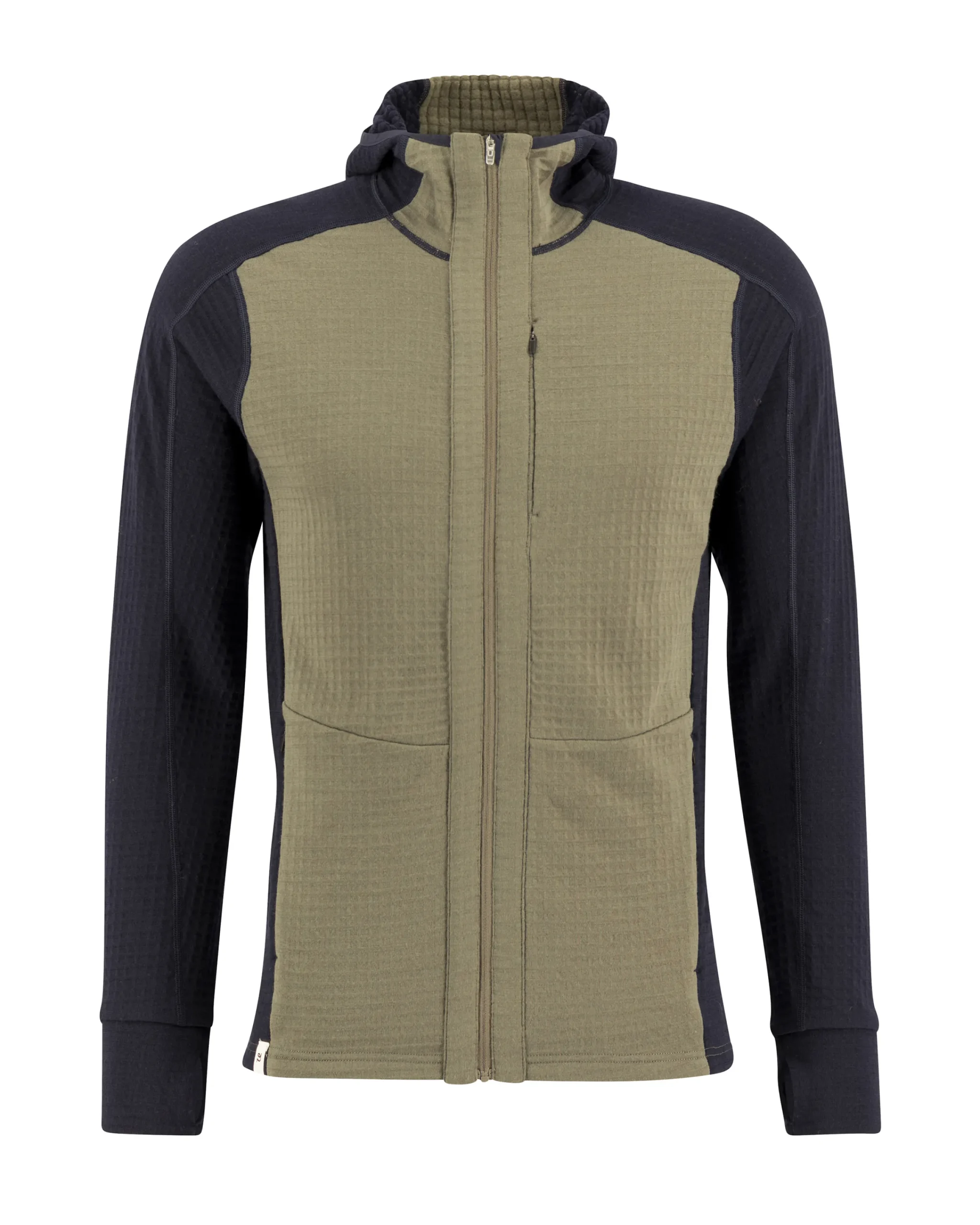 New Peak Field Hoodie Full Zip Mellomlag Mellomlag
